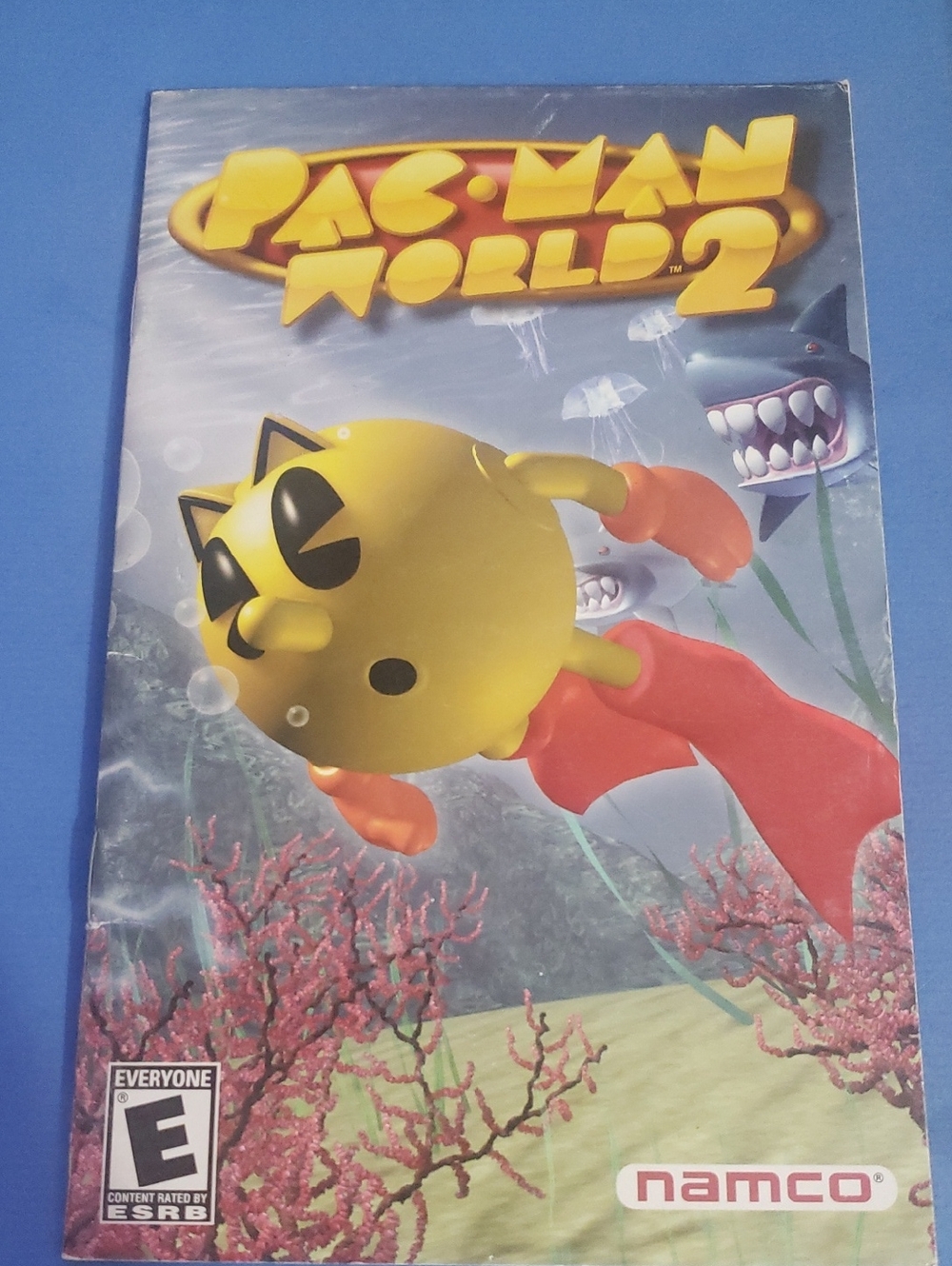 pac man world two booklet